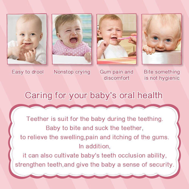 Baby Pacifier Chain Wooden Handmade Chain Silicone Wooden Plastic Clip  Baby Nipple Clips Teether Necklace baby Chew accessories