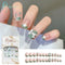 Fake Nails Art Nail Tips Press on False with Designs Set Full Cover Artificial Short Packaging Kiss Display Clear Tipsy Stick