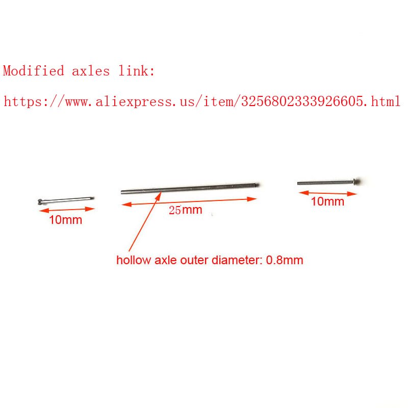 4PCS 1/64 Scale Alloy Car Model 5.2mm/11mm Size Rubber Tires + Wheels + Axles for Modified 1:64 Matchbox/Domeka/HW Model Cars