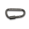 Survival D-ring Locking Carabiner Clip Set Screw Lock Hanging Hook Buckle Karabiner Camping Climbing Equipment