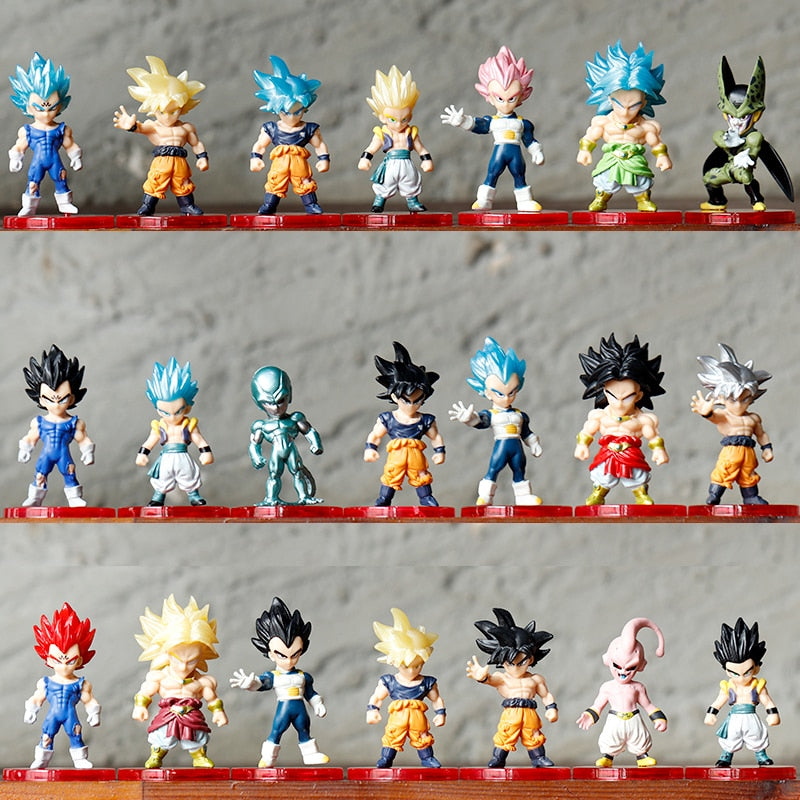 Dragon ball  Figure Anime Figure Blind Box Mystery Box  Figure Lucky Box Anime Mini Cute Figure about 5cm
