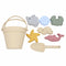 Children Summer Toys with Cute Animal Model Ins Seaside Beach Toys Rubber Dune Sand Mold Tools Sets Baby Bath Toy Kids Swim Toy