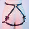 Sexy Body Bondage Women Leg Harness Belts Leather Harness Women Garter Belt Tight Garter Suspenders Straps Stockings With Belt