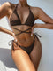Sexy Micro Bikinis 2022 Woman Criss Cross Swimwear Women Swimsuit Summer String Thong Bikinis Set 2 Piece Bathing Suit Beachwear