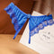 Sexy Crotch Opening Women&#39;s Panties Lingerie Lace Bowknot G-string Thong Floral Temptation Underwear for Ladies Erotic Pantys