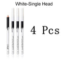1-10 Pcs Eyeliner Pencil Makeup Women Long Lasting Waterproof Pigment Eye Liner White Eyeliner Pen Cosmetics