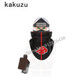 Naruto Sasuke Kakashi Akatsuki bricks Building Blocks Anime cartoon Mini Action Figures Heads Assembly Toys kids Christma Gifts