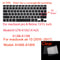Keyboard cover for Apple Macbook pro13/16/15 Air13 inch All series Laptop silicone Case Clear Protector Skin A2442 A2337 EU/US