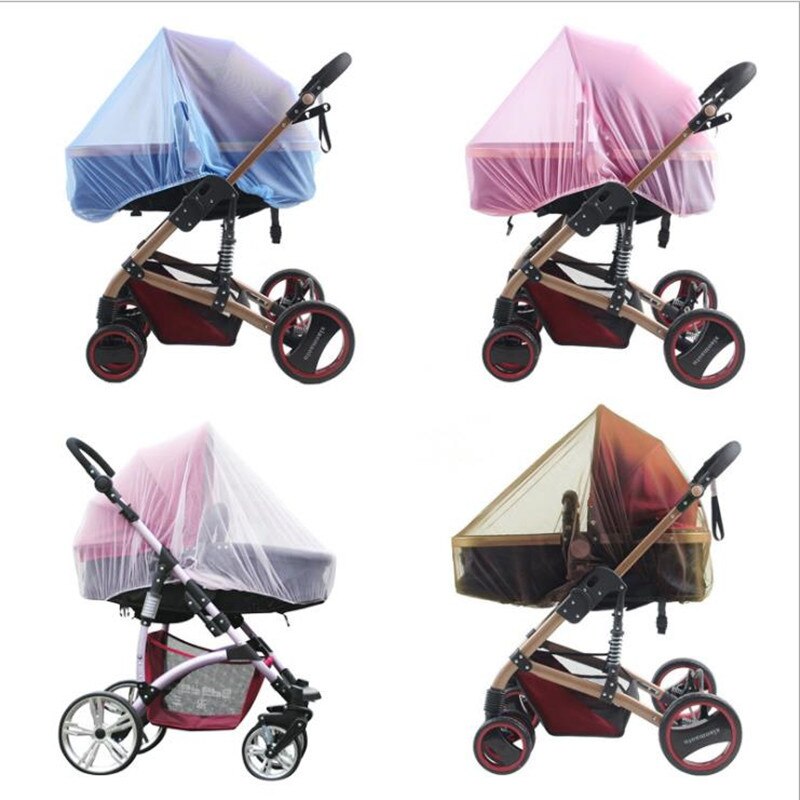 Safe Baby Crib Netting Mosquito Net Children Pushchair Anti-bug Netting Infant Protection Mesh Stroller Accessories Stroller