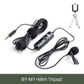 Original BOYA BY-M1 Recording Microfone Lavalier Lapel Microphone Video Mic For Youtube Video Record Mic For Pc iPhone Android