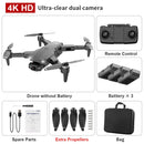 XKJ L900 PRO GPS Drone 4K Dual HD Camera Professional Aerial Photography Brushless Motor Foldable Quadcopter RC Distance1200M