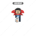 X0328 heroes blocks Disney anime movies X1833 X1835 X1836 mini action toy figures Assembly Toys bricks kids collection gifts
