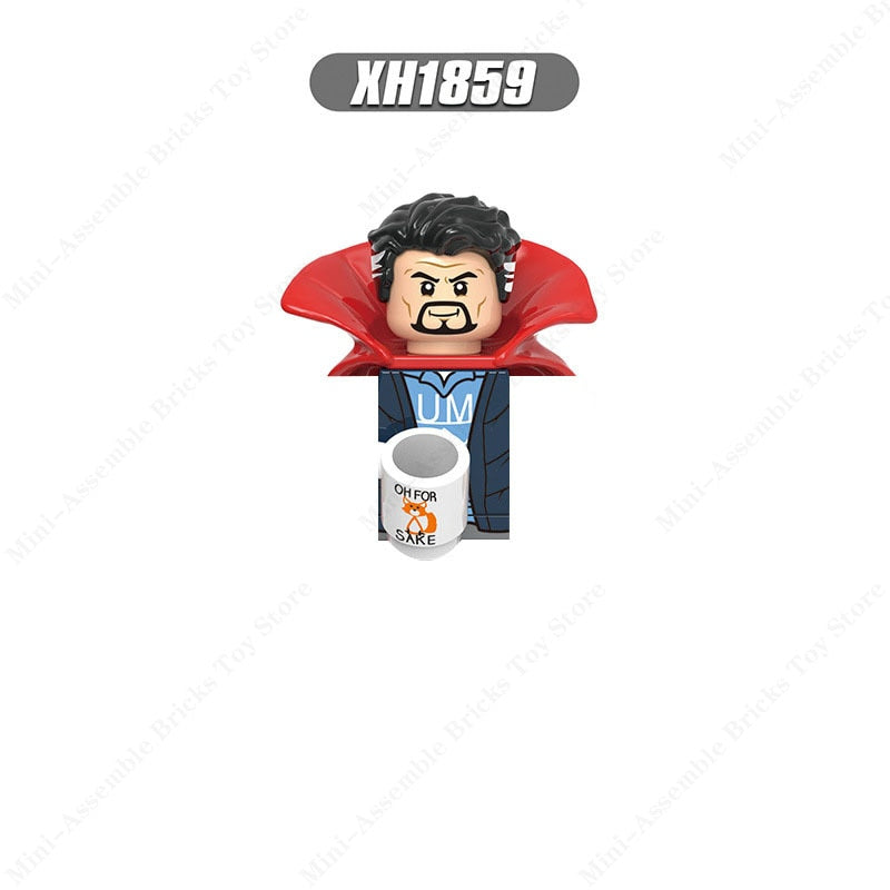 X0328 heroes blocks Disney anime movies X1833 X1835 X1836 mini action toy figures Assembly Toys bricks kids collection gifts