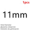 High Quality Hole Puncher Leather Hole Punch Round Steel Leather Craft Hollow Hole Punch 1mm-25mm Gaskets Plastic Rubber Tools