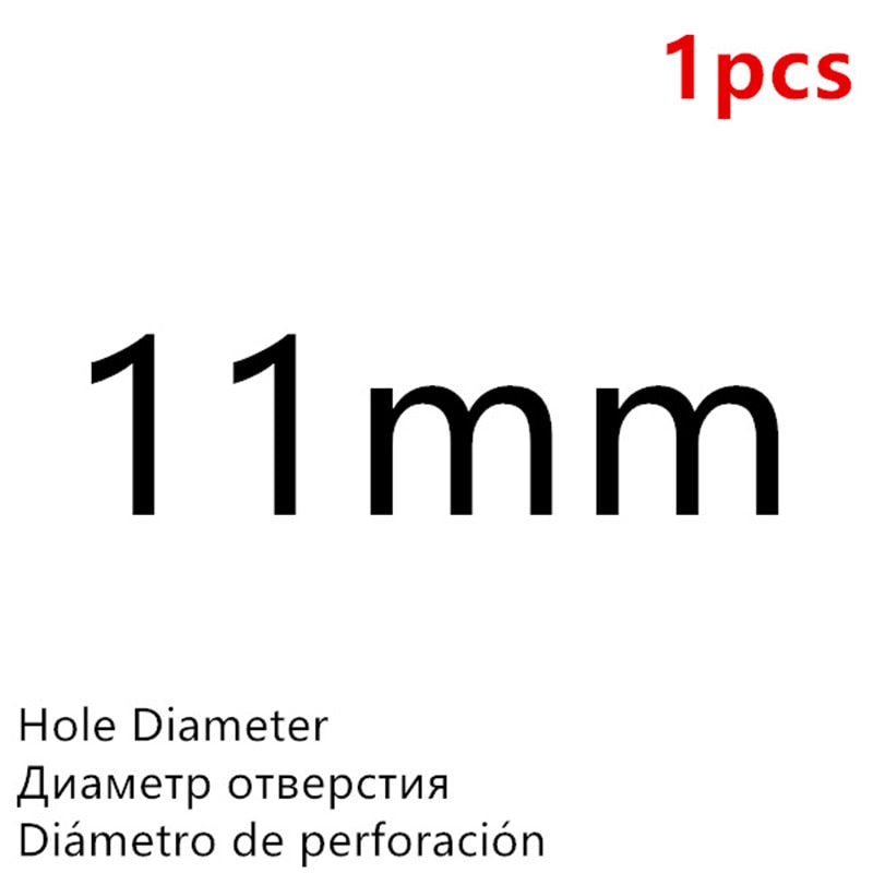 High Quality Hole Puncher Leather Hole Punch Round Steel Leather Craft Hollow Hole Punch 1mm-25mm Gaskets Plastic Rubber Tools