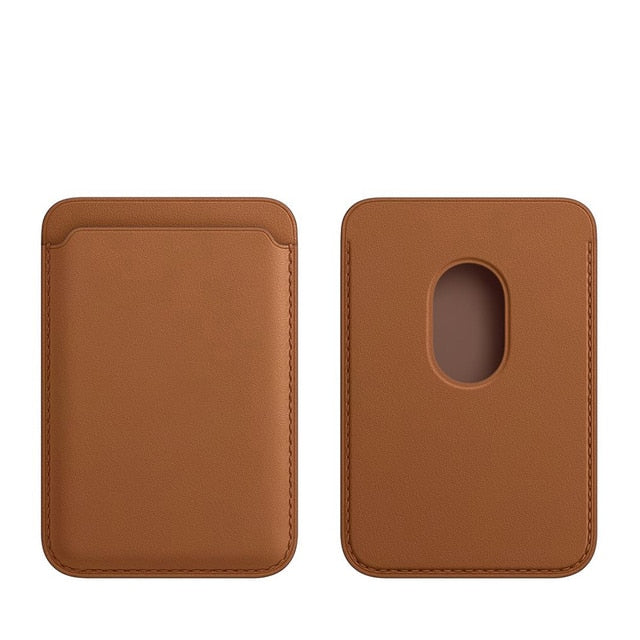 For Magsafe Magnetic Leather Wallet Case For iPhone 13 12 14 Pro Max Magnetic Card Bag iPhone 12 13 mini Phone Cover Accessorie