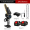 6 Inch Handheld Electric Saw.2PCS Lithium Battery with Indicator.Portable Mini Pruning Chainsaw Garden Woodworking Cutting Tool