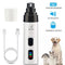 Electric Dog Nail Clippers for Dog Nail Grinders Rechargeable USB Charging Pet Quiet Cat Paws Nail Grooming Trimmer Tools