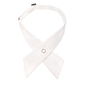 Crisscross bow tie fashionsolid color  detachable collar jk Apparel Accessories
