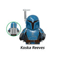 Mandalorian Building Blocks Jango Boba Fett Grogu Baby Yoda Pre Vizsla Bo-Katan Din Djarin Sabine Wren Brick Figure Toy