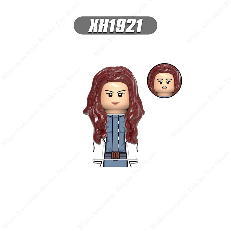 X0328 heroes blocks Disney anime movies X1833 X1835 X1836 mini action toy figures Assembly Toys bricks kids collection gifts