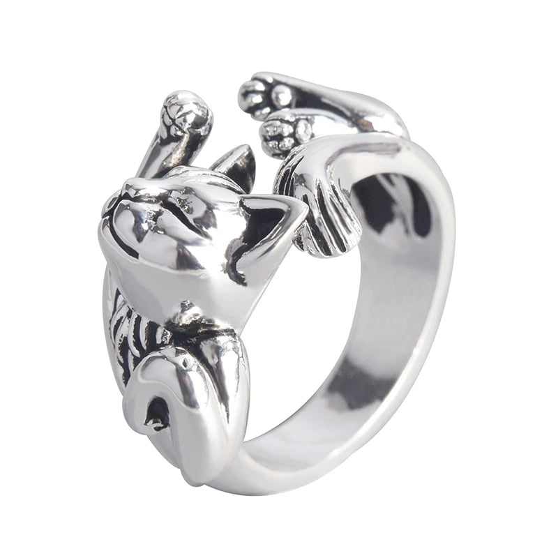 1pcs Titanium Steel Eagle Dragon Claw Halloween Skull Ring Hot Selling Men&