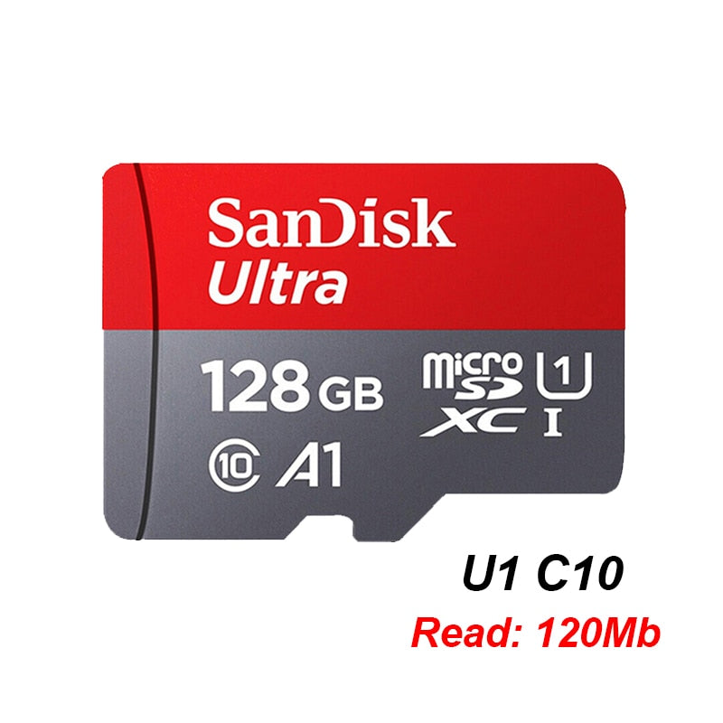 Sandisk Ultra Micro SD 128GB 32GB 64GB 256GB 400GB 512GB 1TB Micro SD Card SD/TF Flash Card Memory Card 128 gb microSD for Phone