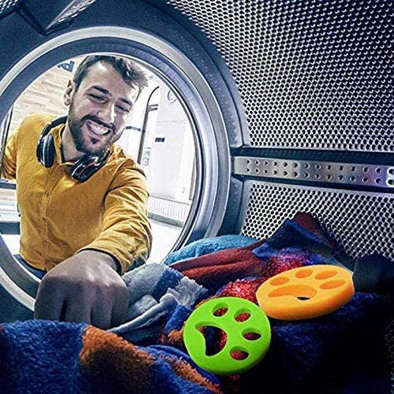 Reusable Pet Lint Washing Machine Hair Remover Catcher Pet Fur Lint Catcher Filtering Ball Reusable Cleaning Laundry Accessories