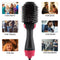3 In1 Hair Curler Dryer Brush Electric Blow Dryer Comb Hair Curling Wand Detachable Brush Kit Negative Ion Straightener