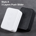 Fun ABS Magnetic Sliders EDC Fidget Push Clickers Haptic Antistress Adults Focus Desk Toy ADHD Sensory Fidget Toy Kids Gift
