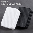 Fun ABS Magnetic Sliders EDC Fidget Push Clickers Haptic Antistress Adults Focus Desk Toy ADHD Sensory Fidget Toy Kids Gift