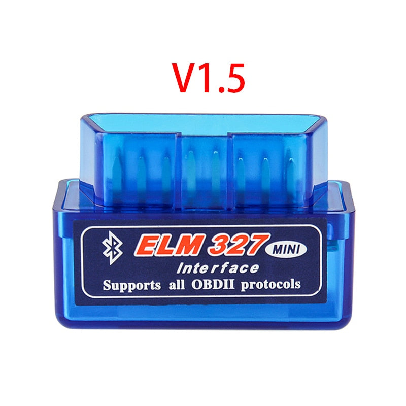 Mini Elm327 Obd2 Scanner Bluetooth-compatible V1.5/2.1 Car Scanner Code Reader Tool Car Diagnostic Tool Repair Tools for Android