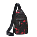 Men Anti Theft Chest Bag Shoulder Bags USB Charging Crossbody Package School Short Trip Messengers Bags Men&#39;s Leather Sling Pack