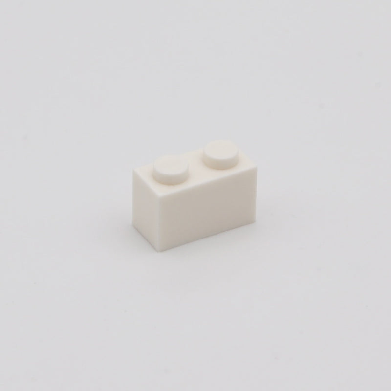 100pcs DIY Building Blocks Thick Figures Bricks 1x2Dots Educational Creative Size Compatible With 3004 Plastic Toys for Children