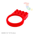 Big Building Blocks Pipeline Playground Spin Parts Slide Ladder Gear Swing Compatible Bricks Baby Assemble Interactive Toys Gift