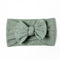 1Pcs Newborn Baby Headband For Girls Elastic Knit Children Turban Baby Bows Soft Nylon Kids Headwear Hair Accessories 32 Colors