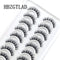 NEW 10 Pairs Natural False Eyelashes Fake Lashes Long Makeup 3d Mink Lashes Extension Eyelash Mink Eyelashes for Beauty 54