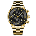 Brand Fashion Men&#39;s Sports Watches for Men Business Stainless Steel Quartz Wrist Watch Luxury Man Casual Leather Luminous Clock