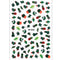 1Pcs Water Nail Decal and Sticker Flower Leaf Tree Green Simple Summer DIY Slider for Manicure Nail Art Watermark Manicure Decor