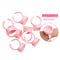 100pcs Disposable Ring Caps Microblading Tattoo Ink Cup For Permanent Pigment Holder Rings Accessories Makeup Tattoo Tools
