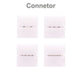 LED Strip Solderless Led Connector 2/3/4/5PIN  L/T/X Shape Corner Connector For 10mm WS2811 WS2812 3528 5050 RGB Led Strip Light