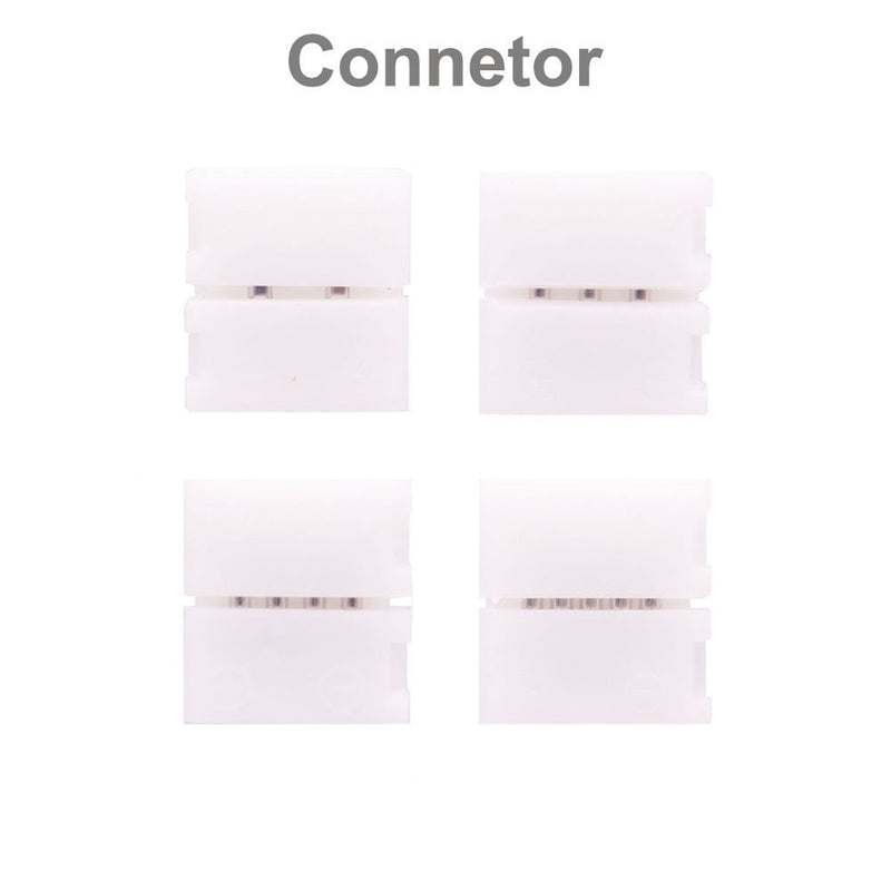 LED Strip Solderless Led Connector 2/3/4/5PIN  L/T/X Shape Corner Connector For 10mm WS2811 WS2812 3528 5050 RGB Led Strip Light
