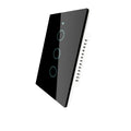 MOES Smart Glass Panel Switch Smart Life/Tuya App Multi-Control Association, Voice Control with Alexa,Google Home,1/2/3/4 Gang