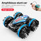 Newest High-tech Remote Control Car 2.4G Amphibious Stunt RC Car Double-sided Tumbling Driving Children&