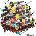 Naruto Sasuke Kakashi Akatsuki bricks Building Blocks Anime cartoon Mini Action Figures Heads Assembly Toys kids Christma Gifts