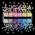 Fluorescence Butterfly Heart Fruits Various Shapes Nail Art Glitter Flakes 3D Colourful Sequins Polish Manicure Nail Decoration
