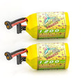 2PCS CNHL 4S 6S 14.8V 22.2V Lipo Battery 1100mAh 1300mAh 1500mAh 100C With XT60 For FPV Airplane Drone Quadcopter Helicopter