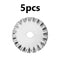 LeatherCraft 45mm Rotary Cutter Leather Cutting Tool Fabric Cutter Circular Blade DIY Patchwork Sewing Quilting Fit Olfa Cut