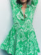 2022 Fashion Women Pleated Dress Party Drawstring Dresses Long Sleeve Female Street Outfit Floral Printed Elegant Casual Summer