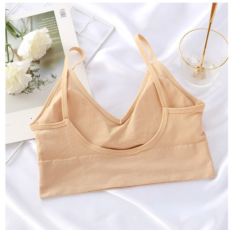 Top Women Seamless Bralette Sexy Crop Top Women&